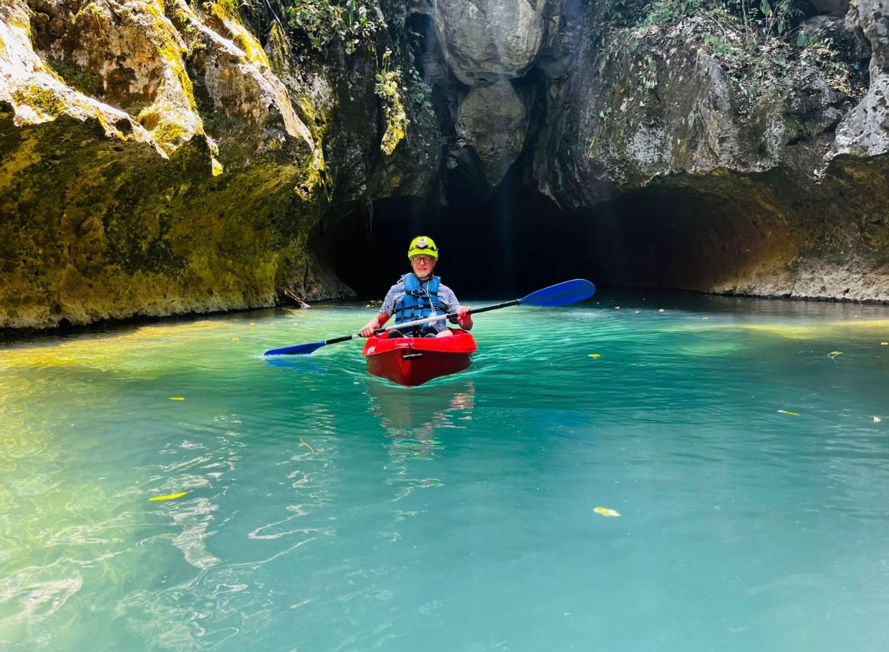 Cave Kayaking