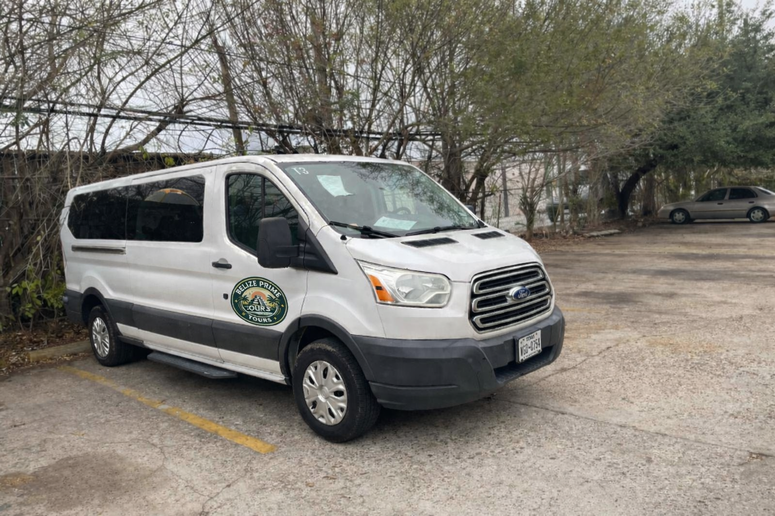 Belize Prime Tours Ford Transit Van